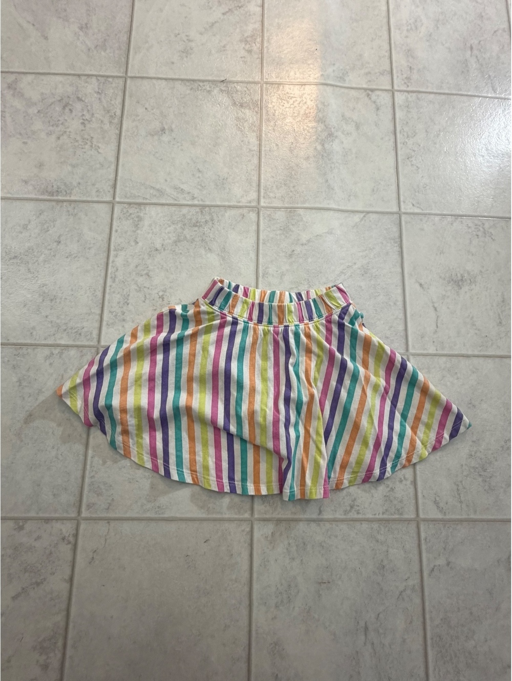 Baby Gap pastel striped skirt